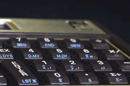 pocket calculatorの写真素材