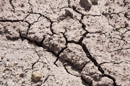 Mud cracked Earth in western Utah, USA