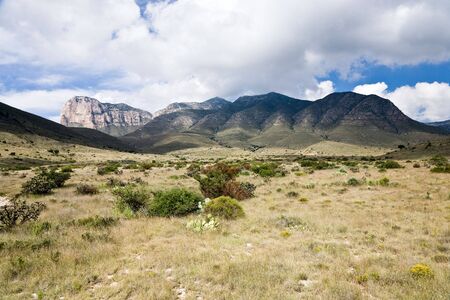 Guadalupe Mountains National Park in Texas, USAの写真素材