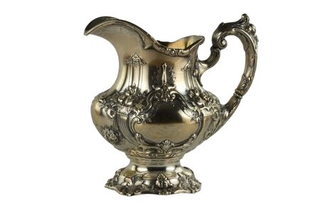 Silver creamer alphaの写真素材