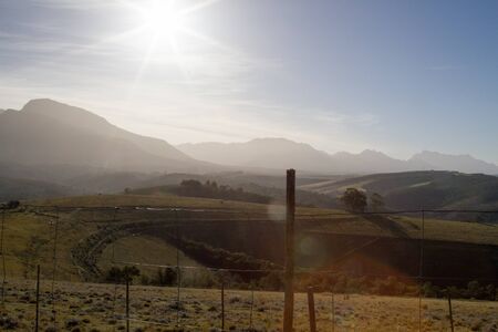 Landscape of farm