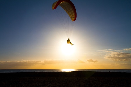 Catching the Sunの写真素材