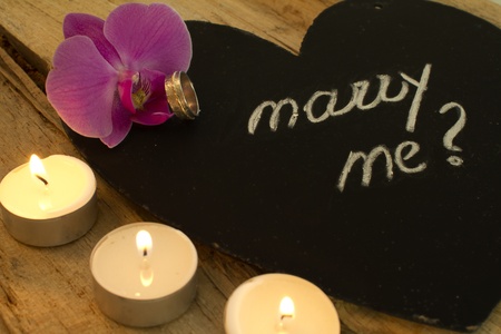 will you marry meの写真素材