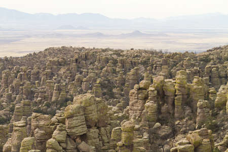 Cliffs in Chiricahuaの写真素材
