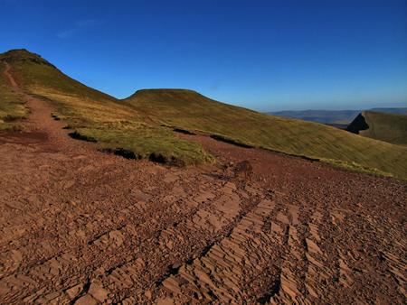Penyfan and Cribyn, Brecon Beaconsの写真素材
