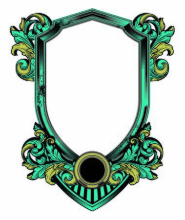 Vintage Frame 01のイラスト素材