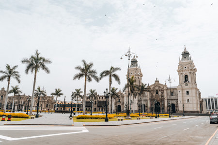 Lima, Peru - January 20, 2023: Protests on the streets of Limaのeditorial素材