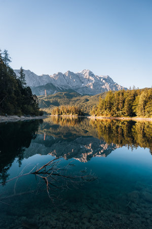 Morning photo of Eibsee Mountain Lake, Garmisch Partenkirchen, Bavaria, Germany
