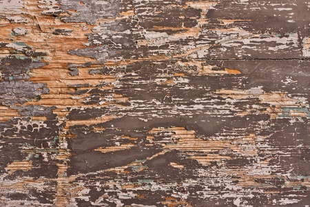 Wooden surface, painted
