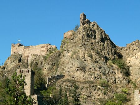 Castle in Tbilisiの写真素材