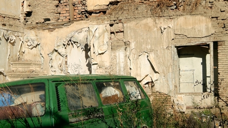 Car Wreck IIIの写真素材