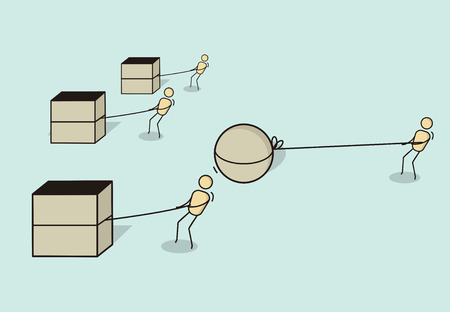 Efficiency and innovation concept.のイラスト素材