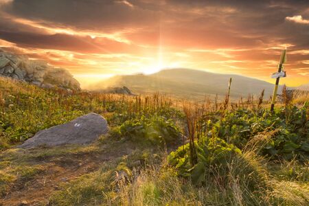 Black peakの写真素材