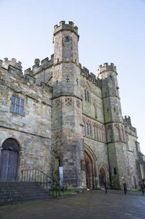 Battle Abbey gateway East Sussex England UKの写真素材