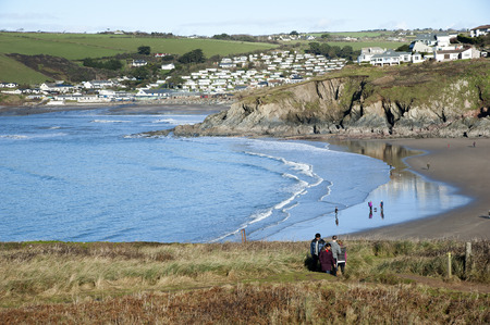 Challaborough South Devon viewed from Burgh Island