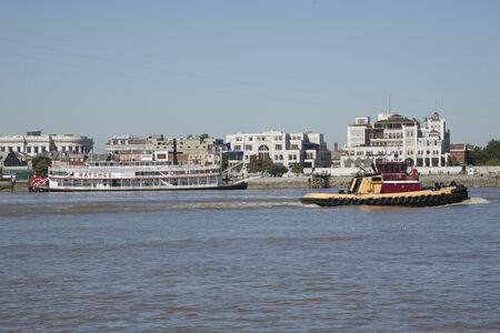 Waterfront New Orleans Louisiana USAのeditorial素材