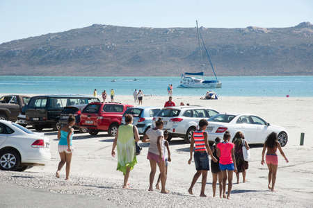 Langebaan popular resort on the West Coast South Africaのeditorial素材
