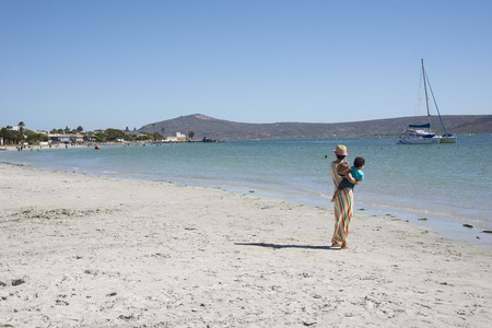 Langebaan popular resort on the West Coast South Africaのeditorial素材
