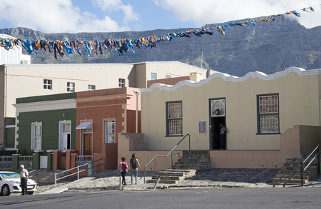 Bo-Kaap Museum in the Malay Quarter of Cape Town South Africaのeditorial素材