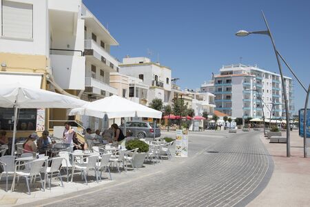 Armacao de Pera a holiday resort on the Algarve Portugalのeditorial素材