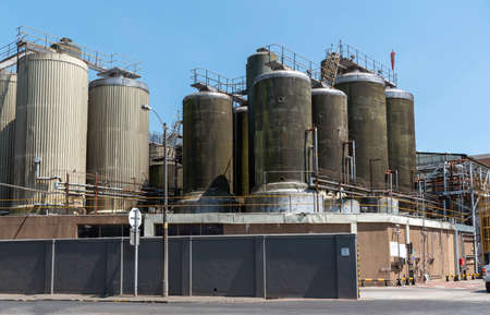 Cape Town, South Africa. Dec 2019. Exterior view of a South African brewery close to cape Town, Western Cape, South Africa.のeditorial素材
