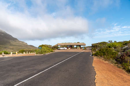 Cape of Good Hope, Western Cape, South Africa. Dec 2019. The entrance to Table Mountain National Park at The Cape of Good Hope, South Africaのeditorial素材