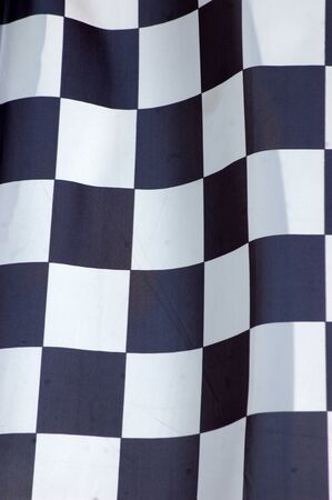 chequered winner's flag