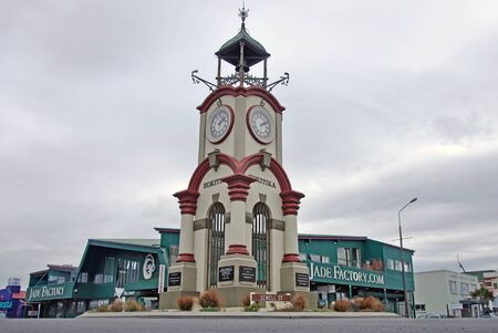town clock, Hokitika, West Coast, New Zealand