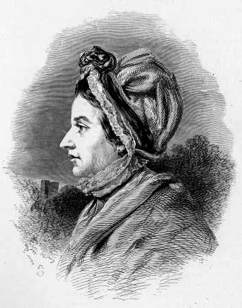 Susannah Wesley, mother of John, engraving from Selections from the Journal of John Wesley, 1891のeditorial素材