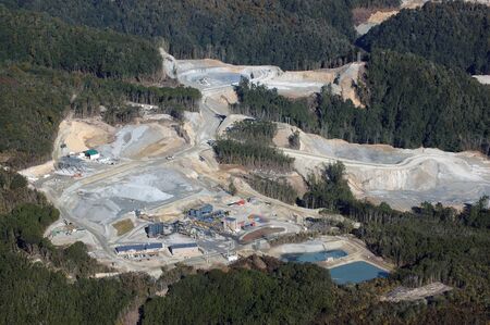 Oceana Gold Globe Progress Gold Mine, Westland, New Zealand
