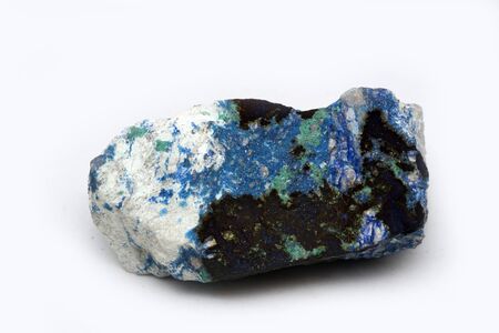 A specimen of chalcocite, an ore of copper, from the Daly Mine, South Australia