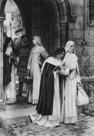 Henry VIII turns nuns out of the monasteries after sparking the English Reformation and throwing off...