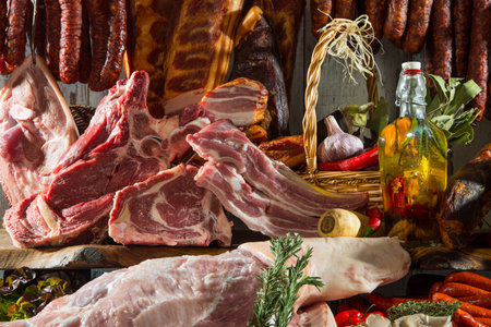 Meat heavenの写真素材