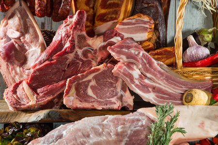 Meat heavenの写真素材