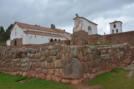 Chinchero in the Sacred Valley Peru.の写真素材