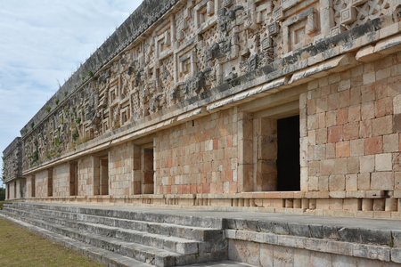 Governor's Palace - Uxmal, Yucatan Peninsula, Mexico.The Governor's Palace is one of the most admired of pre-Columbian structures. Located in Uxmal, Yucatan Peninsula, Mexico.のeditorial素材