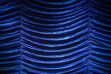 Blue Elegant Textile Photo Background. Textile Material Backdropの写真素材