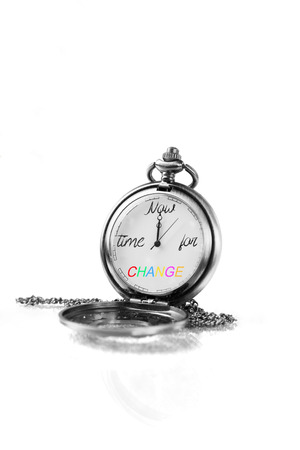time concept- time for a changeの写真素材