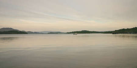 variety of landscapes throughout scotlandの写真素材