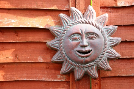 Sun plaqueの写真素材