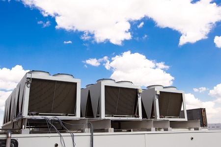 Cooling system warehouseの写真素材