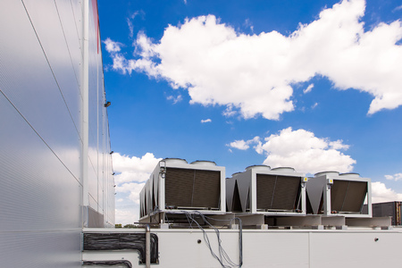 Cooling system warehouseの写真素材