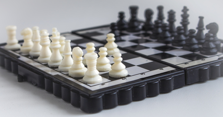 miniature chess on the Board