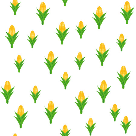 Seamless background with corns for your designのイラスト素材