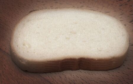 Bread on the wooden board