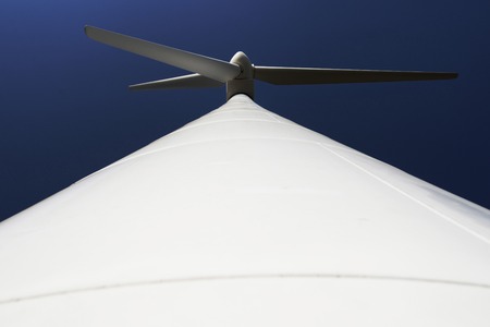 Photo of Wind power installation in sunny dayの写真素材