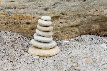 stones for spa therapy on stoneの写真素材