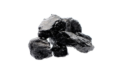 stone coal to isolateの写真素材
