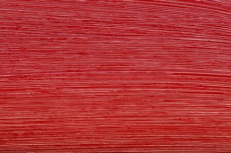 Texture of red paintbrush oil paintの写真素材