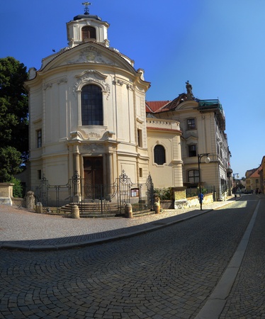 Monastery chapel in Kutna Horaの写真素材
